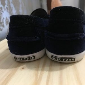blue suede cole haan